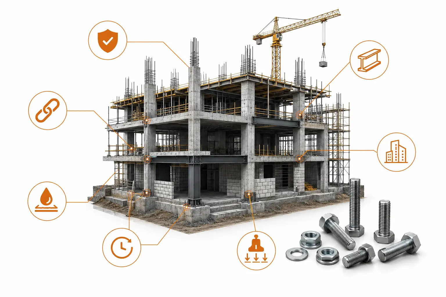 Construction Fasteners Manufacturer in India