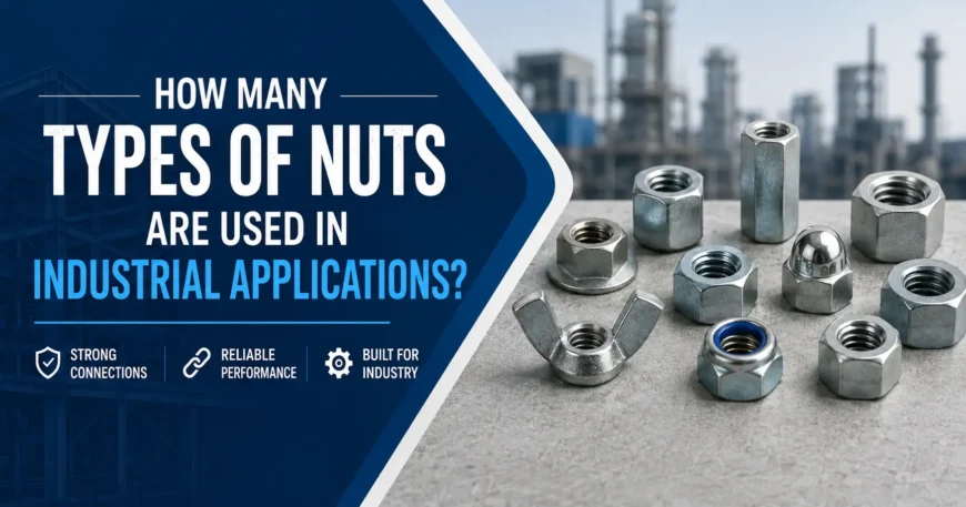 types of nuts used in industrial applications