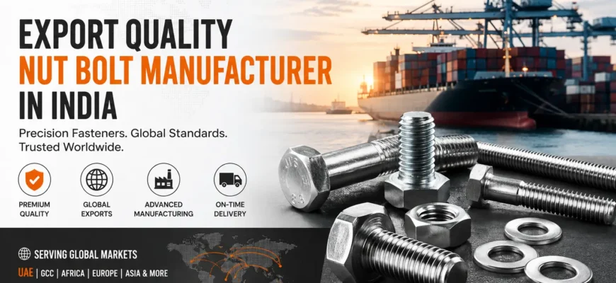Export Quality Nut Bolt Manufacturer in India